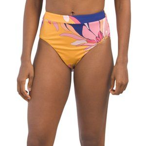 Trina Turk Breeze High Rise Bikini Bottom in Multi